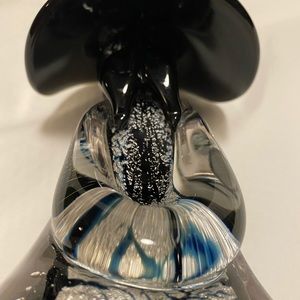 Vtg Murano Art Glass Man Figurine Mid Century